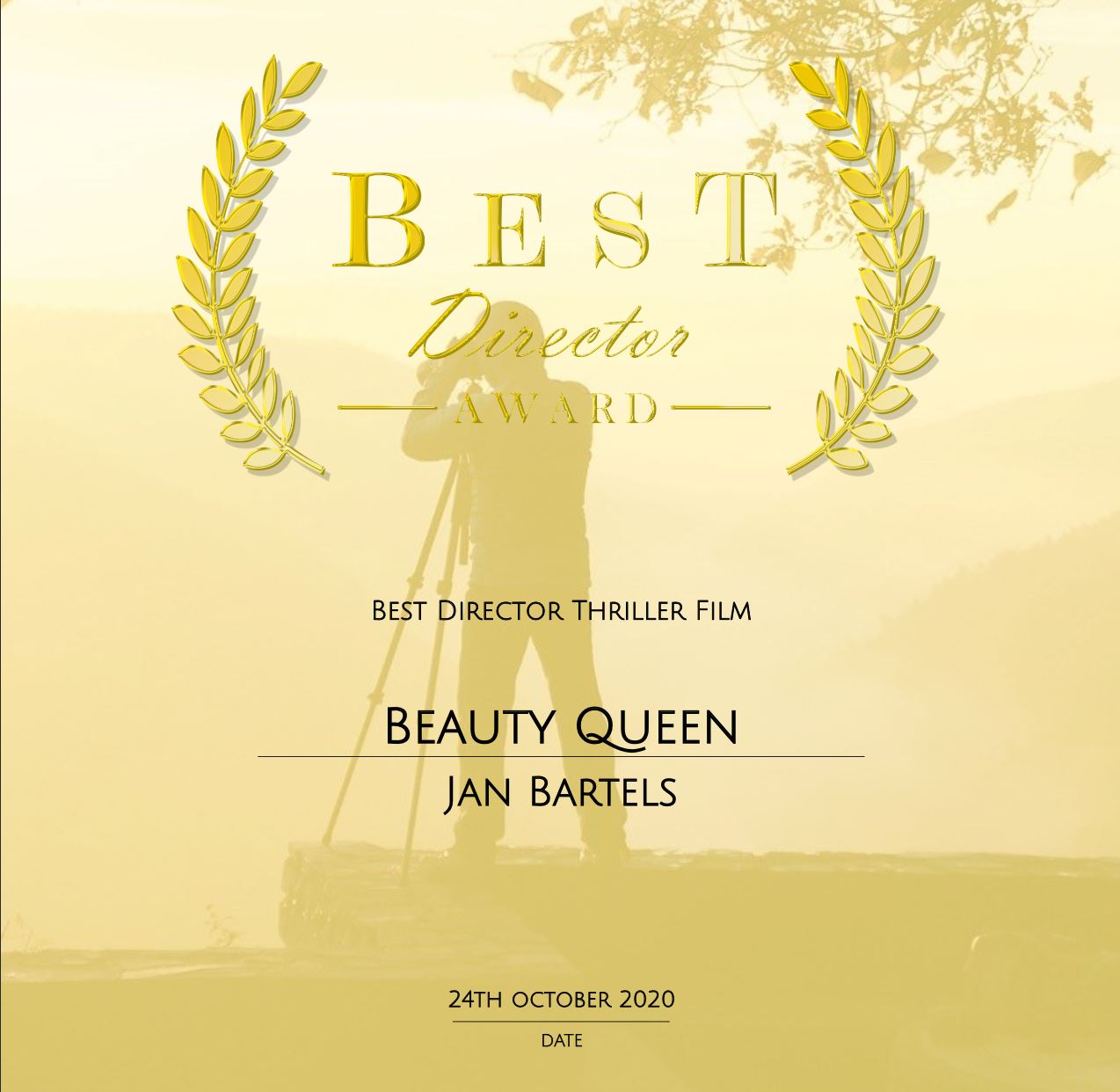 BEAUTY QUEEN award
